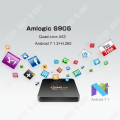 Miniatyrbild 2 av 4: TD® Android High-Definition Display Network TV Set-top Box Player Trådlös Bluetooth Multi-Language TV Box Lätt, bärbar och flytande