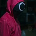 Pikkukuva 2 / 4: Maske Squid Game-Round CONFO® - Musta - Halloween - Joulu - Pääsiäinen - CONFOZEN