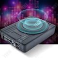 Miniatyrbillede 2 af 4: TD® Ultra-tynd 8 tommers bil subwoofer med ren bas Subwoofer 12V under sædet aluminium legering bil audio