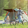 Miniatyrbild 2 av 4: TD® Helautomatiskt Inomhus Utomhus Explorer-tält Regntätt Camping Camping Picknick Stort tält
