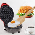 Miniatyrbild 3 av 4: TD® Mini Multi-Function Automatisk våffelbryggare för hembärbar frukostmaskin för hembakare