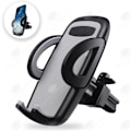 Miniatyrbild 1 av 4: HTBE® billuftutloppsblad universalklämma mobiltelefon GPS-navigator universal mini universalfäste