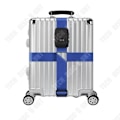 Miniatyrbillede 2 af 4: Bagage rem strap 410*5cm Lås med kombination luftfart Justerbar længde Krydsspenne Holdbar og slidstærk