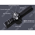 Miniatyrbild 4 av 4: TD®-klocka LED-fickor Ljus Stark handledsljus Utomhussport Nattcamping Vandring Svart litiumbatteri 4 block