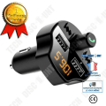 Miniatyrbillede 1 af 4: TD® FM-sender til bil MP3 - FM-sender kit med USB-lader Håndfri multifunktionel