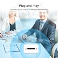 Miniatyrbild 4 av 4: TD Universal Wireless Router Plug and Play Bekväm trådlös anslutning Signalintervall Säkerhet Antal portar Applikation