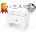 Miniatyrbild 1 av 4: TD® Set-top box förvaringsbox vardagsrum hem plast lagring router laddning kök vit separat design solid kontorsdator