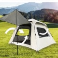 Miniatyrbillede 3 af 4: TD® To døre og to vinduer automatisk udendørs telt solventilation camping til fritidsbrug.