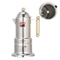 Miniatyrbillede 1 af 4: Rustfrit stål kaffekande TD® 200ml Triple tryk af fin filtrering Let at rengøre U-formet næb Robust skridsikker
