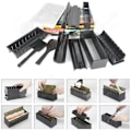 Miniatyrbillede 4 af 4: HTBE® DIY sushi maker ris med alger, monobloc formningsværktøj, sort plastform, køkkenredskaber, gastronomisk produktion