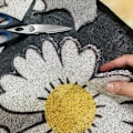 Miniatyrbild 3 av 4: TD® Daisy ji Silk Speaker Mat kan skäras in i dörren för en halkfri PVC-matta som är lätt att rengöra.
