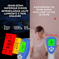 Miniatyrbillede 3 af 4: Infrared termometer TD® front termometer 3 farver LCD skærm kontaktløs Infrarød sensor feberalarm til børn
