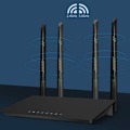 Pikkukuva 3 / 4: Langaton TD® Gigabit kaksoistaajuiset reititin seinän läpi, huokoinen jäähdytys