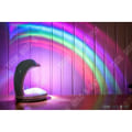 Miniatyrbillede 4 af 4: TD® Lampe til natbord, kontor, læsning, solenergi, udendørs, på fod, bog, LED, bevægelsessensor, multifunktionel, delfin, fantasifuld