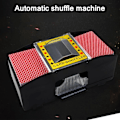 Miniatyrbild 2 av 4: Automatisk kortblandare - Svart - Elektronisk - Batteridriven - För poker och rummy Svart