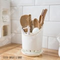 Miniatyrbillede 2 af 4: TD® organiser bestik opbevaringsboks køkken original design opbevaringskrukke kurv til redskaber åndbar service tilbehør