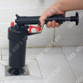 Miniatyrbild 2 av 4: Avloppsrensare WC tryckluftspump för köksdiskho med 4 olika sugproppar