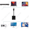 Miniatyrbild 3 av 4: TD® USB3.0 till HDMI Adapterkabel med Player Converter Black High Definition Audio Multi-Format Output utan spelare