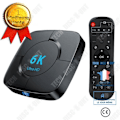 Miniatyrbild 1 av 4: TD® Android 1080P dubbelbandsnätverk TV set-top box nätverksmaskin infraröd fjärrkontroll 3D-kontroll högupplöst bildkvalitet