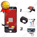 Miniatyrbillede 1 af 4: TD® LCD-SKærm + Taktile Glas TIL IPHONE 5S Hvid