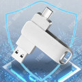 Pikkukuva 2 / 4: TD® USB3.0 128Gt Huippunopea Type-C Liittymä Matkapuhelin Tietokone Älykäs TV Tabletti Autostereo Metallic Hopea