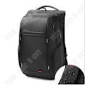 Miniatyrbild 4 av 4: TD® 15,6” Lyx Notebook-ryggsäck Svart Extern USB-laddning för män