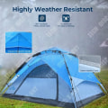 Miniatyrbillede 3 af 4: TD® Grande udendørs campingtelt 3kg automatisk telttelt med indbygget cirkulerende åndbar mesh