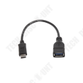 Miniatyrbild 1 av 3: TD® USB till mikro-USB-adapter Filöverföring Multimediadelning Snabbanslutning 2 enheter Höghastighetsöverföring