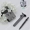 Miniatyrbild 3 av 4: TD® String Light Garland Födelsedag Jul Bröllop Blommor Färg Belysning Dekoration Utomhus utomhusfest Vattentät trädgård