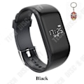 Miniatyrbillede 3 af 4: TD® Smart Watch Bluetooth-ur vandtæt IP67 Fitness armbånd med pulsmåler søvnovervågning farve sort