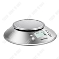 Miniatyrbild 1 av 4: TD® köksvåg för hemmabruk Mycket noggrann köksvåg i rostfritt stål för att laga mat Ta funktion