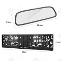 Miniatyrbillede 2 af 4: HTBE® 4,3 tommer automatisk bakspeil-display biltilbehør + bakoverkamera nattsyn speil 4,3 tommer uden f