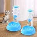 Miniatyrbillede 4 af 4: TD® dispenser af foder og vandfontæne til katte hunde automatisk dekorativ stilren lydløs skål portabel