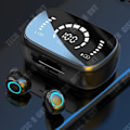 Miniatyrbild 4 av 4: TD® Bluetooth Headset Digital Display True Wireless TWS Bluetooth 5.0 Laddningsfack Handsfree bilsamtal