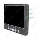 Miniatyrbild 4 av 4: TD® Praktisk visuell intercom dörrklocka 7-tums HD LCD metall extern maskin Night Vision vattentät dörrvakt