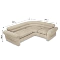 Miniatyrbillede 3 af 4: "UCorner Sofa TD® 257 x 203 x 76CM Stue Møbler Inflatable 4 Pladser Blød og Komfortabel"