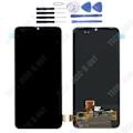 Miniatyrbillede 1 af 4: TD® Egnet til OnePlus 7 sort skærm LCD berøringsskærm samling intern og ekstern telefonskærm lcd