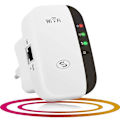 Miniatyrbild 1 av 4: WiFi-repeater TD® 300Mbps Trådlös Repeater med Stark WiFi-förstärkare 2.4GHz WiFi-räckviddsförlängare WPS-skydd