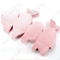 Miniatyrbillede 1 af 4: TD® 50 stk. Godteæske Gaveæske Rosen Butterfly Gaveæske til bryllup Frosset tekstur Bryllupsgodteæske