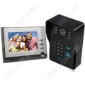Miniatyrbild 1 av 4: TD® 7-tums videodörrklocka, Night Vision, 700 Line High Definition Video Intercom, regntät