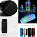 Miniatyrbild 3 av 4: Bärbar Bluetooth-högtalare - TD® - Flerfärgad - Stereo 360° - Kraftfull - Inbyggd mikrofon Flerfärgad