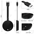 Miniatyrbild 3 av 4: TD® Push Treasure 4:e generationens uppgraderingsversion HDMI 1080p High Definition Digital Video Network Player Spegelgjuten skärm