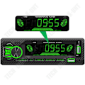 Miniatyrbillede 4 af 4: TD® Bilradio Bluetooth MP3-afspiller hukommelseskort U-disk bilradio central Bluetooth højtkvalitets lyforstærker
