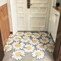 Miniatyrbild 2 av 4: TD® Daisy ji Silk Speaker Mat kan skäras in i dörren för en halkfri PVC-matta som är lätt att rengöra.