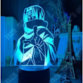 Miniatyrbillede 3 af 4: TD® LED Natlampe Naruto Itachi Actionfigur 7 Farver Berøring Illusion Optisk Lampe