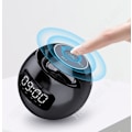 Miniatyrbild 2 av 4: TD® Bluetooth-högtalare med klocka mini bärbart hushålls skottkort liten stålkanon datorljud