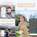 Miniatyrbillede 3 af 4: GPS-tracker INN® 3.1x0.9cm Anti-tabssystem til lokalisering af kæledyr for ældre og børn, hvid