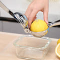 Miniatyrbillede 3 af 4: Citruspresser - Manual - Rustfrit Stål 304 - Ergonomisk - 400G - Opvaskemaskinevenlig som indikerat