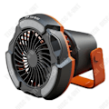 Miniatyrbillede 1 af 4: TD® Multifunktionel ventilatorlampe, kraftig opladningsventilator, praktisk udendørs campinglampe.