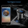 Pikkukuva 2 / 4: TD® FM Bluetooth -lähetin autoon, langaton Bluetooth-vastaanotin, MP3-soitin, radiomuutin, auton varusteet 5 V/2.4